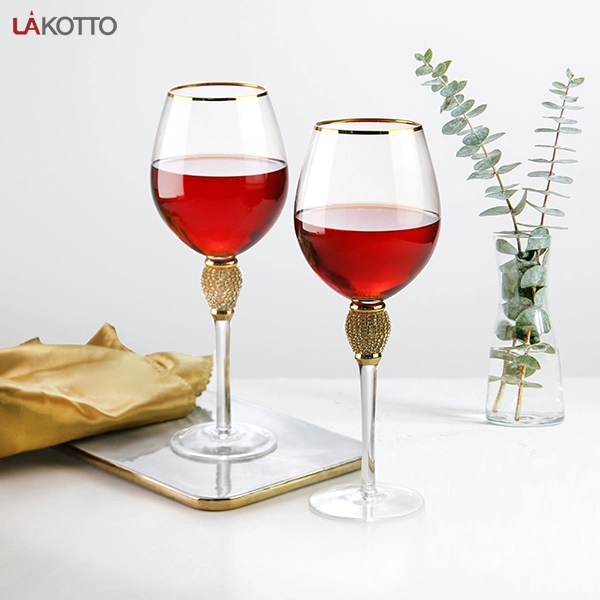 Whole Sale Party Luxury Design Wine Glass Goblet Champagne Glass Goblet