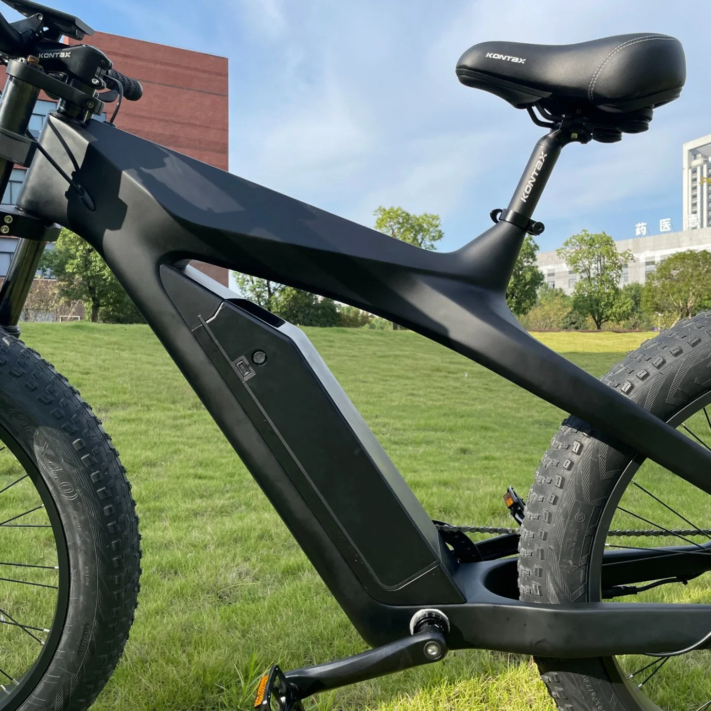 Kontax 48V13ah Bicicletas electrónicas 1000W Ebike em fibra de carbono gordura bicicletas auxiliar do pedal de bicicletas eléctricas da Roda