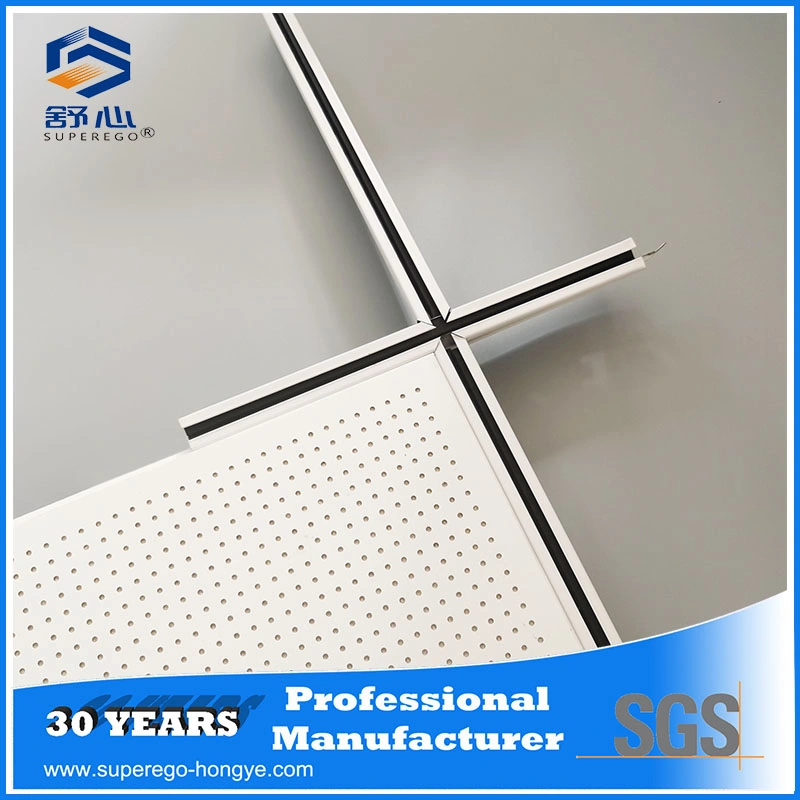 600X600X9.8mm (0.8) Aluminum Mineral Fiber Composite Board