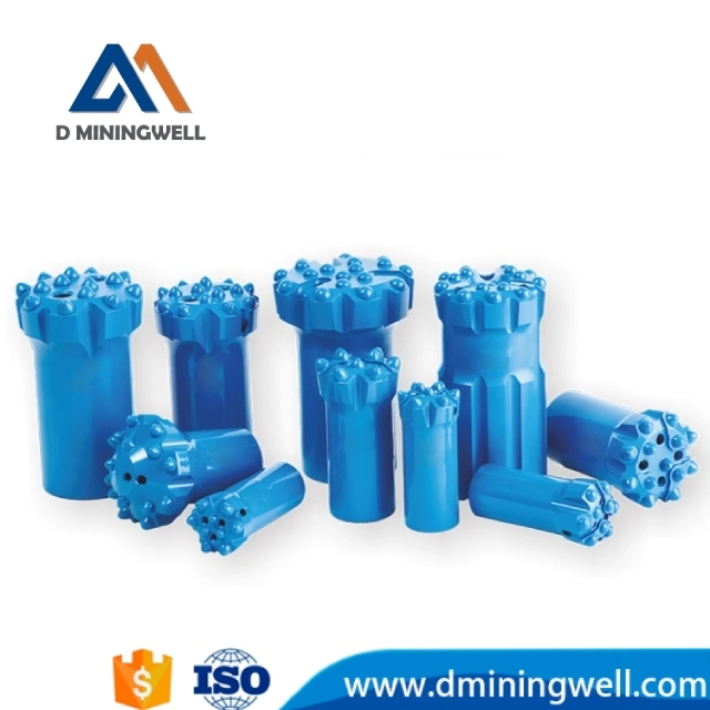 D Miningwell carburo de tungsteno Normal Superior de bits de un martillo Barrenadora 45mm R32 son pisadas brocas Botón