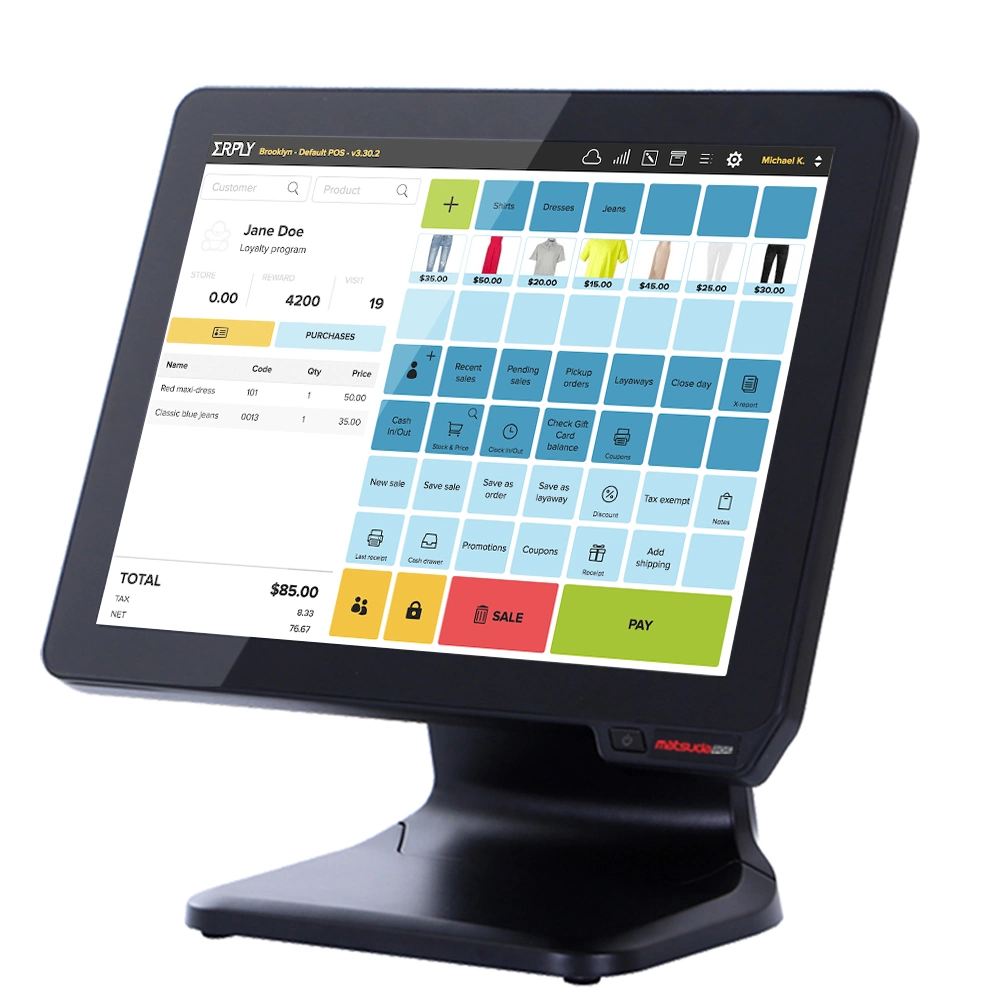 Capacitive LED Backlit Multi-Touch POS Systems