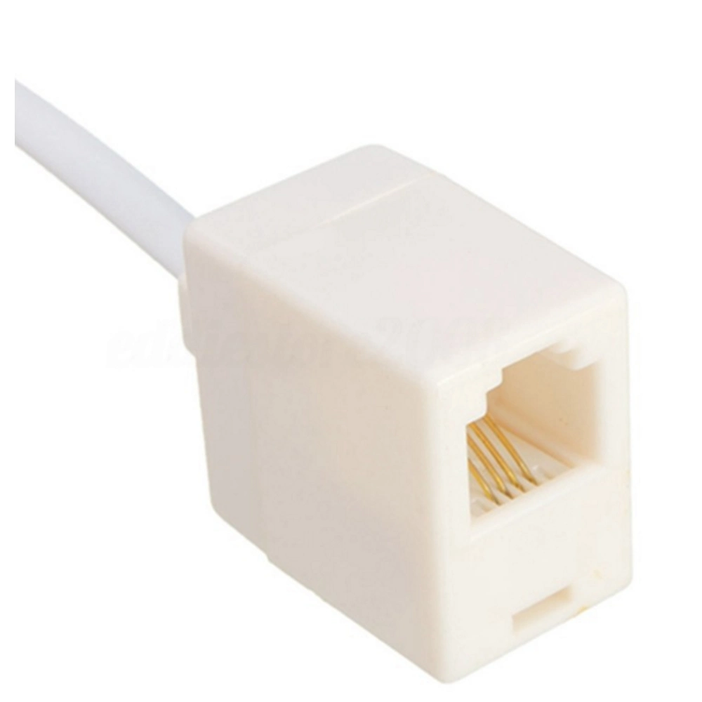 RJ45 8p8c macho a conector RJ11 hembra 6p4c Teléfono Adaptador Ethernet RJ45 Macho a hembra RJ11 Cable divisor adaptador