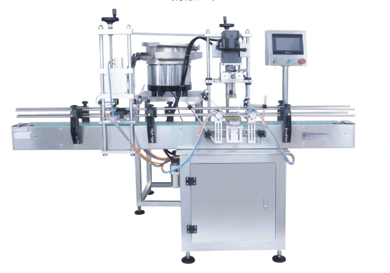 Máquina de llenado y tapado de líquido oral Movimiento automático de cilindro de uso