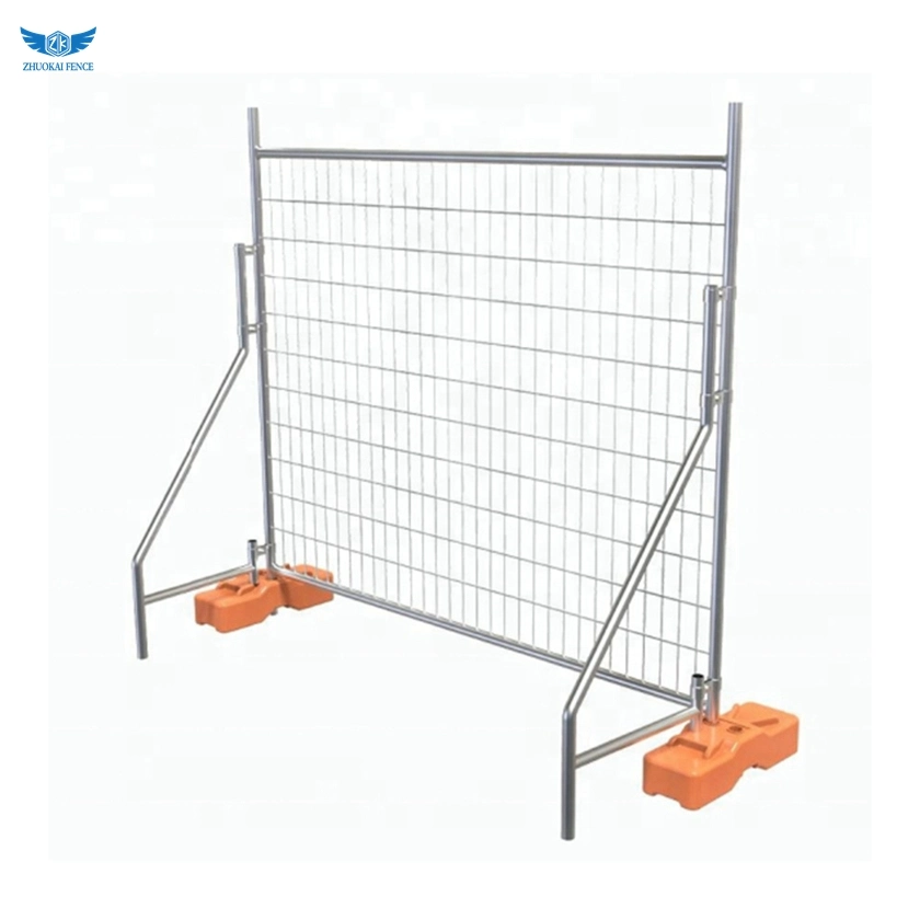 High Quality Steel Tubing and Wire Mesh Temporary Fence for Road