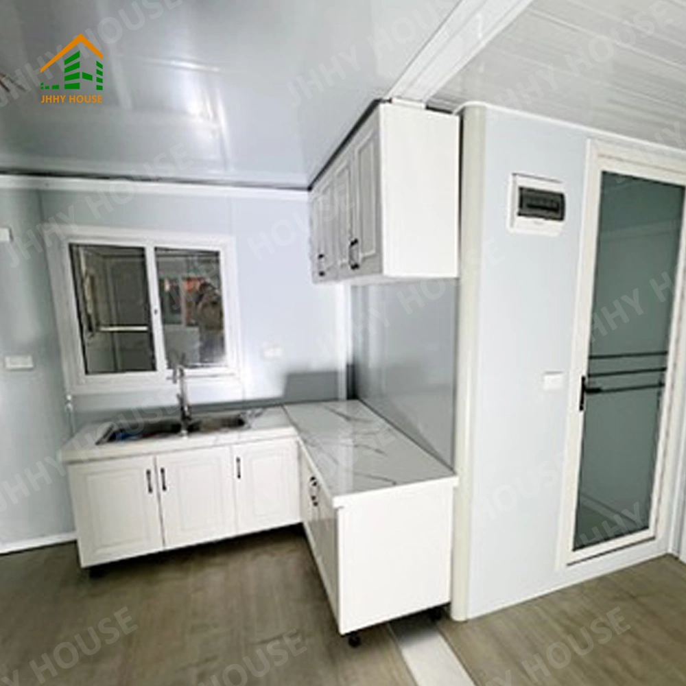 China Living Design Storage Portable Luxury de tres dormitorios 20ft 40ft Edificio modular Prefabricado de acero Casa de contenedor expansible Prelab