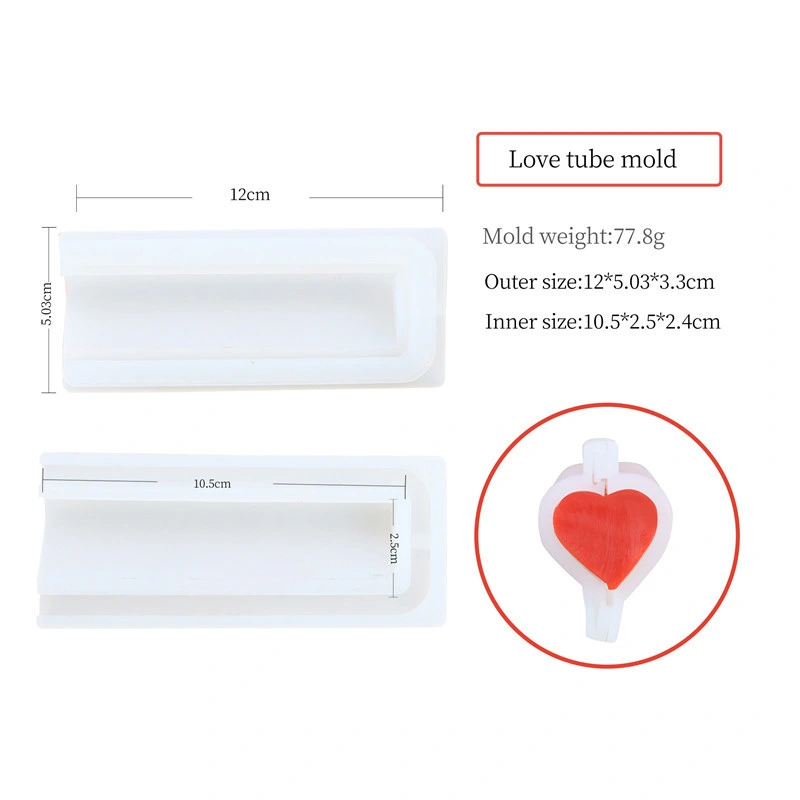 High quality/High cost performance Silicone Mousse Tube Cake Mold for DIY Home Baking