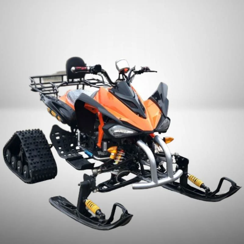 200cc gasolina Snowmobile para esquí de fondo