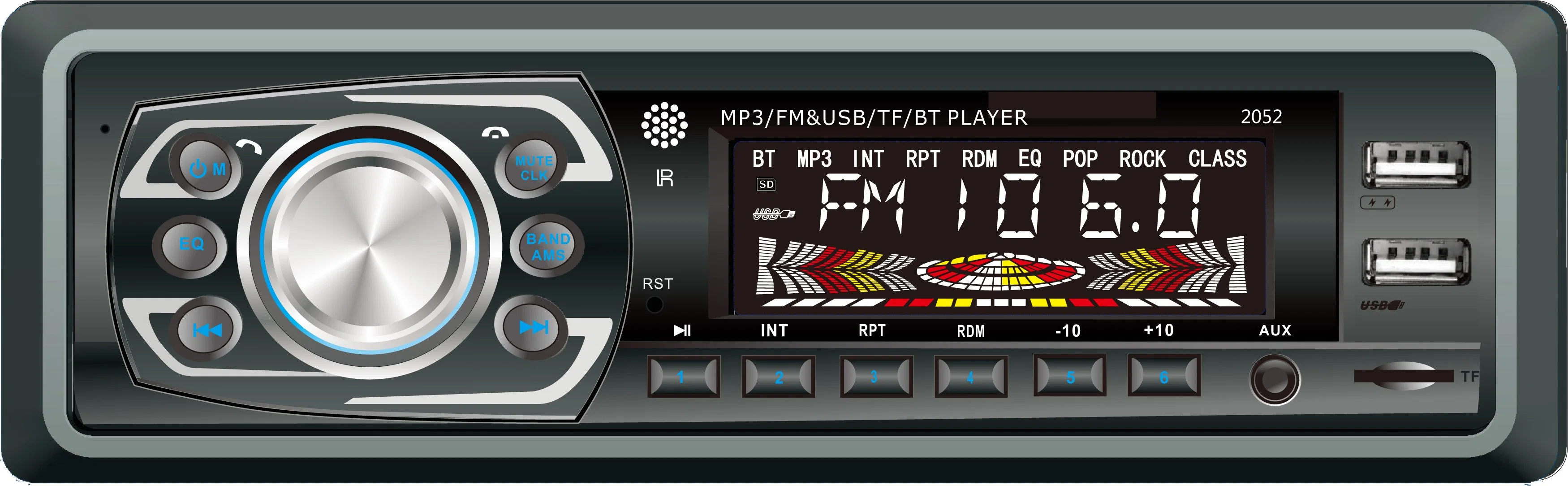 Fernbedienung Günstige Auto-Audio mit Doppel-USB