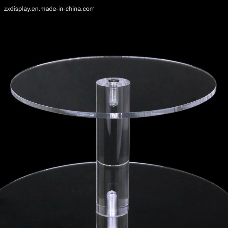 Assembly Clear Acrylic Cupcakes Display Stand