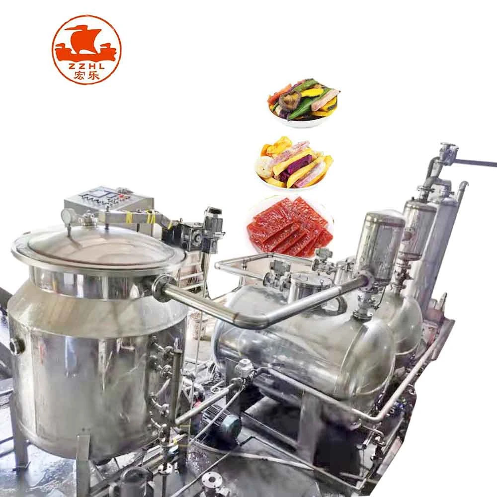French Fries Vacuum Frying Equipment of Vacuum Fryer for Food Snacks