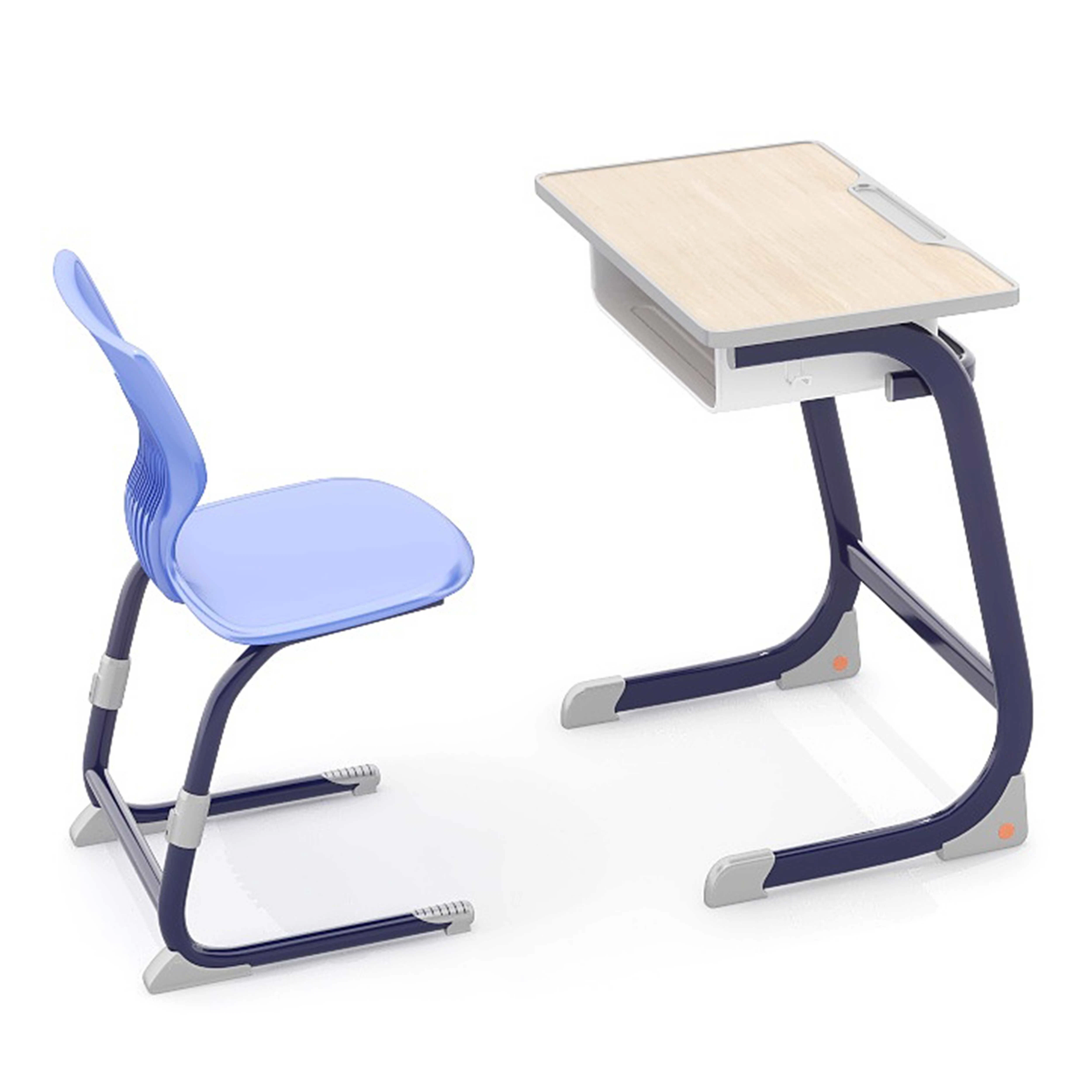 Modern School Metal Wooden Pulpit School Study Table Training Study Table Chair