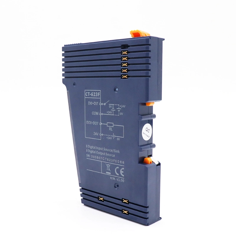 I/O Module 8 Channels Di & 8 Channels Do 24VDC/ Source or Sink Type, Single Output Channel Max Current 500mA