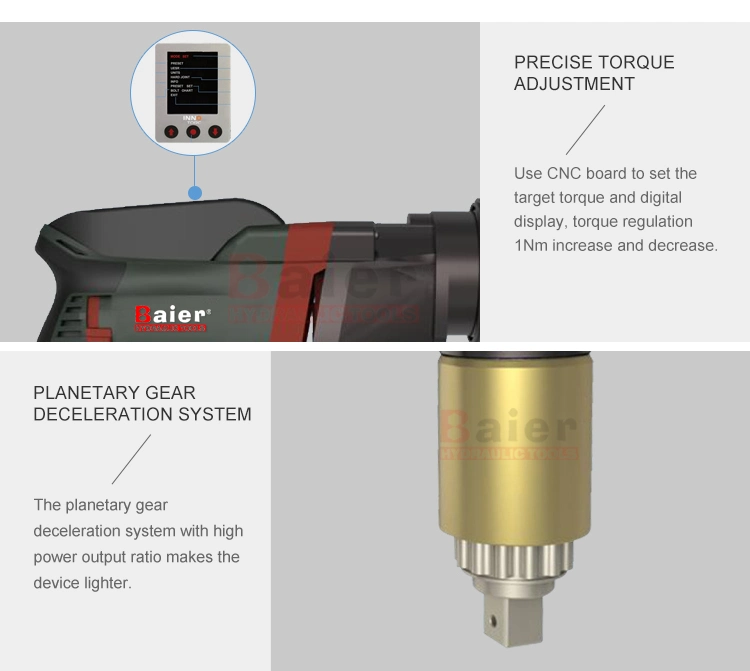 Digital Display Electric Torque Wrench Angel Version