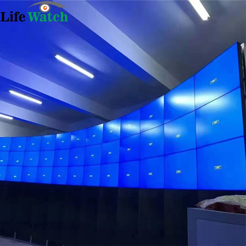 55-Inch Panel 2X2 3X4 3X5 0.88mm 700 Nit Brightness LCD Video Walls Splicing Monitor for Command Center of Government Bureau