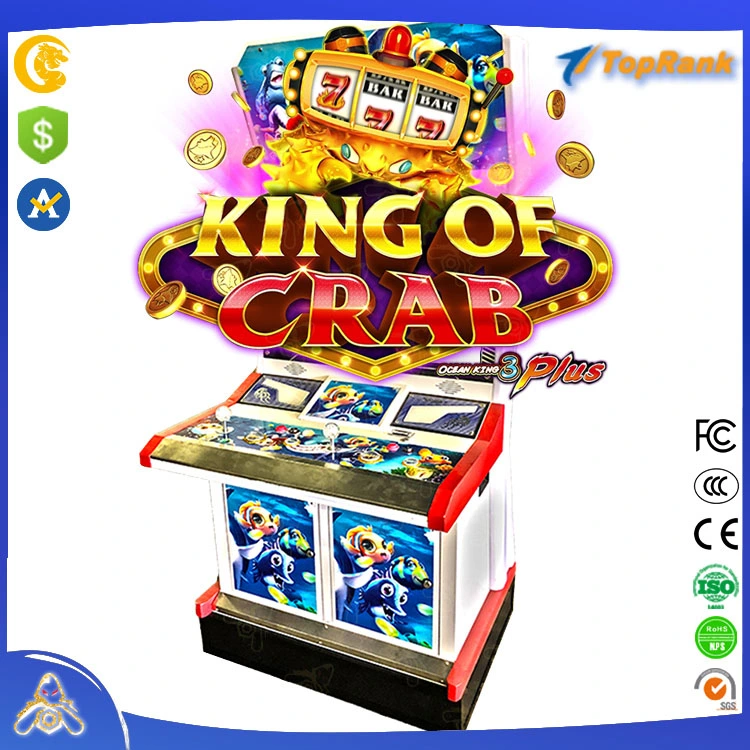 Best Quality 8 Player Coin Operated Fish Game Machine with Bill Acceptor and Printer Ocean King 3 Plus King of Crab