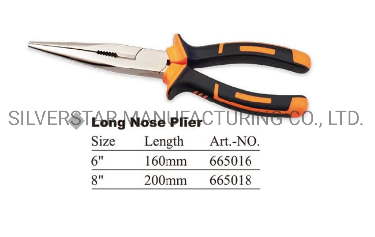 Diagonal Pliers/Hand Tools/ Carbon Steel, CRV, PVC/TPR Handles/665