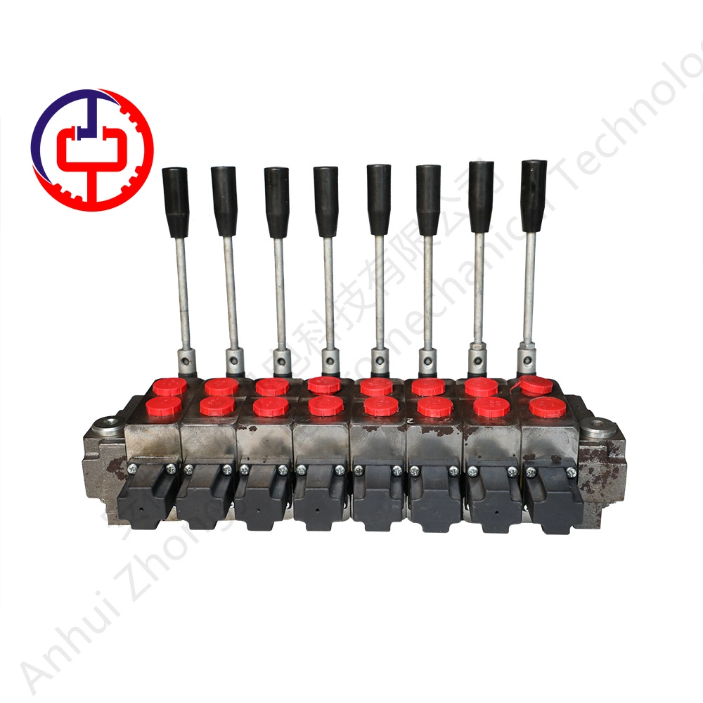 8 Spool Manual Valve Electro Hydraulic Control Valve