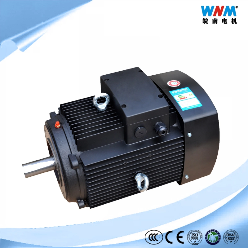 Yx3 Ie2 de alta eficiencia de inducción Trifásicos 380V 420V 460V 690V 60Hz AC motor IP55 F Tefc de fijación de la IEC estándar para el transportador de la bomba del ventilador Yx3-200L2-6 22kw