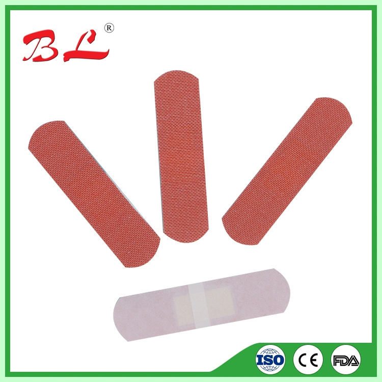 Cinta adhesiva quirúrgica Apósito para heridas de primeros auxilios transpirable Band Aid Plaster 7,2*1,9cm -F