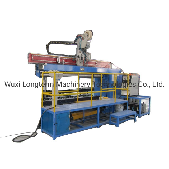 Cryogenic Liquid Nitrogen Cylinder Dewar/LNG Tank Linear Welding Machine, LNG Cylinder Outer Tank Longitudinal / Straight Seam Welder~