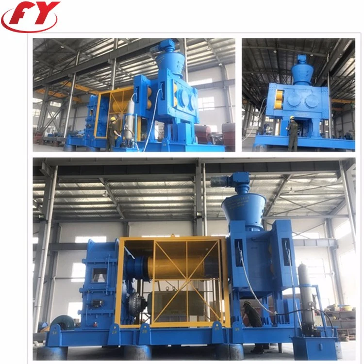 High pressure physical twin roller granulator without changing chemical compostion