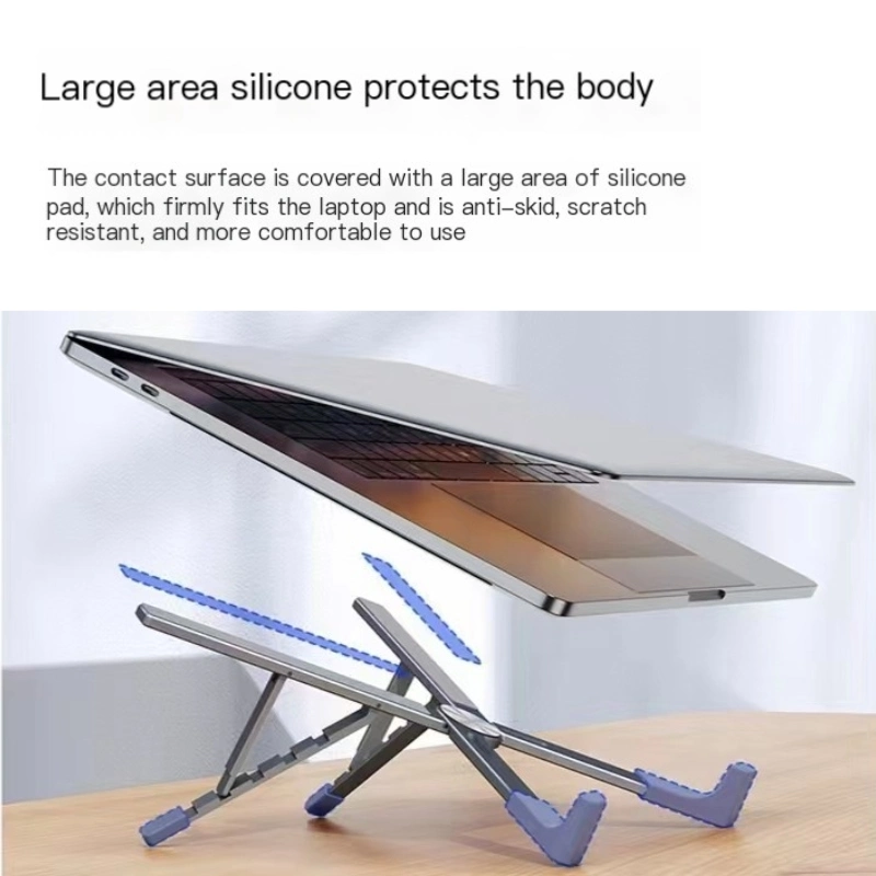 Adjustable Portable Aluminum Laptop Stand Foldable Notebook Bracket for Computer Notebook