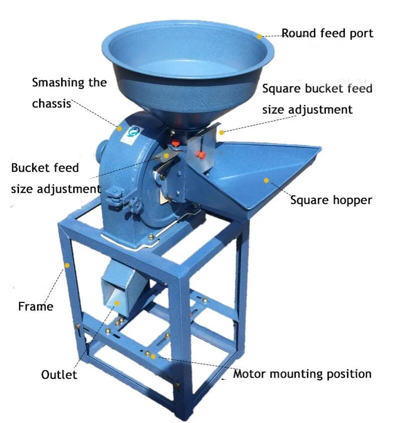 High quality/High cost performance Domestic Corn Flour Mill Grain Mills for Sale/Flour Mill