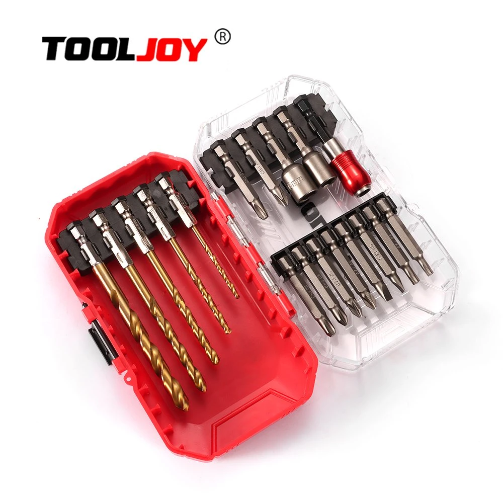 S2 Steel 42PCS Hex Impact Bits Screwdriver Drill Bit Set