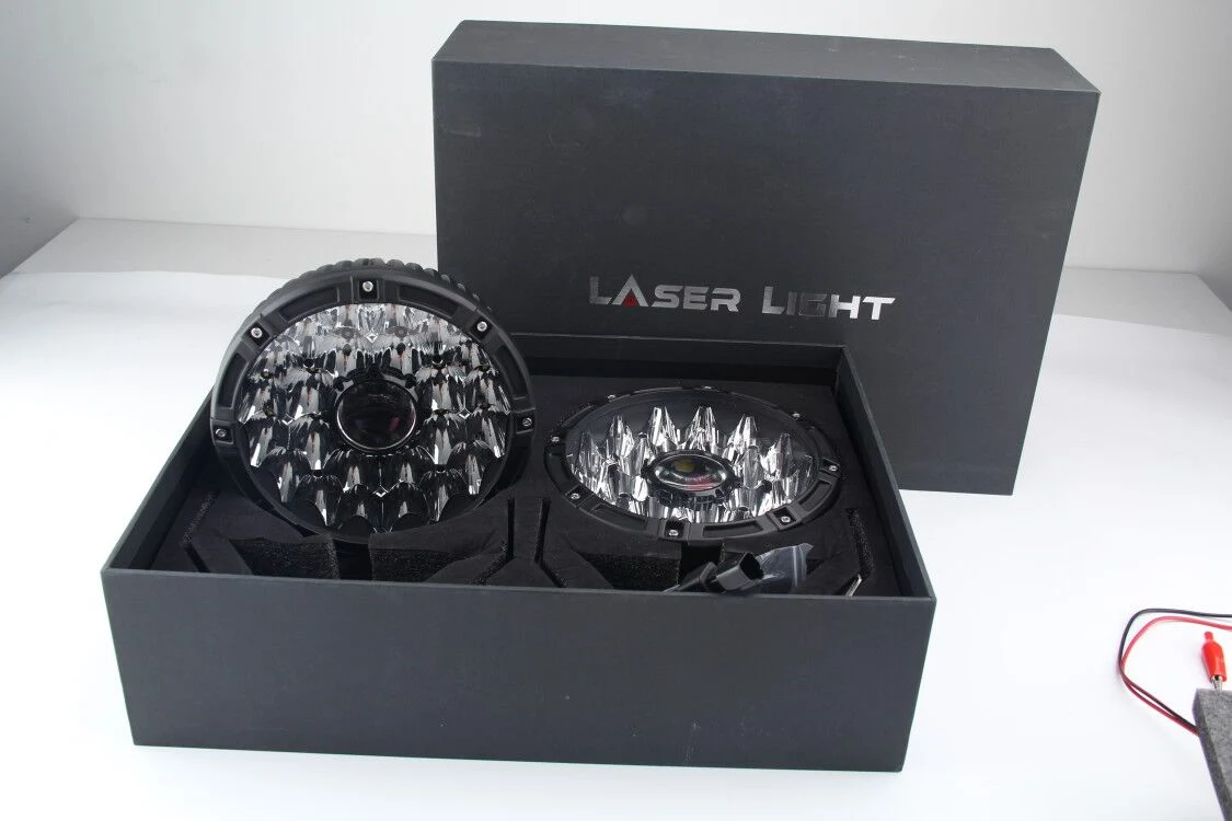 2020 Laser Lamp Auto Car Lights 7.5 Inch 8.5" 9" Inch LED Laser Lighting Round LED Driving