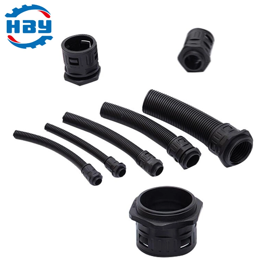 High-Quality Polyamide Carbon Bellows for Cable and Wire Protection Good Price