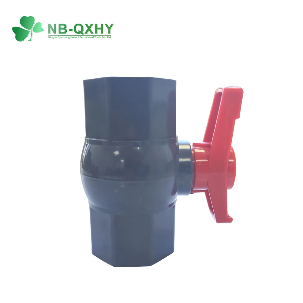 Original Factory High Pressure DIN Valve Octagonal Ball Valve Threaded PVC Valve