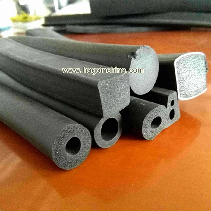 Custom RoHS EPDM Extruded Rubber Seal