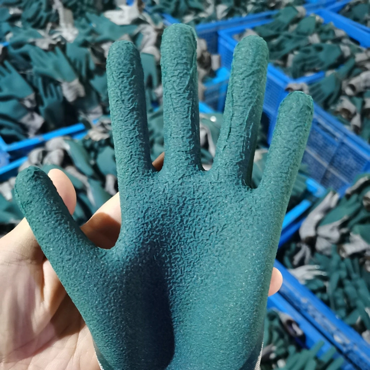 Safety Work PU-Coated Seamless Knit Polyurethane-Coated Smooth Grip Gloves for General Duty