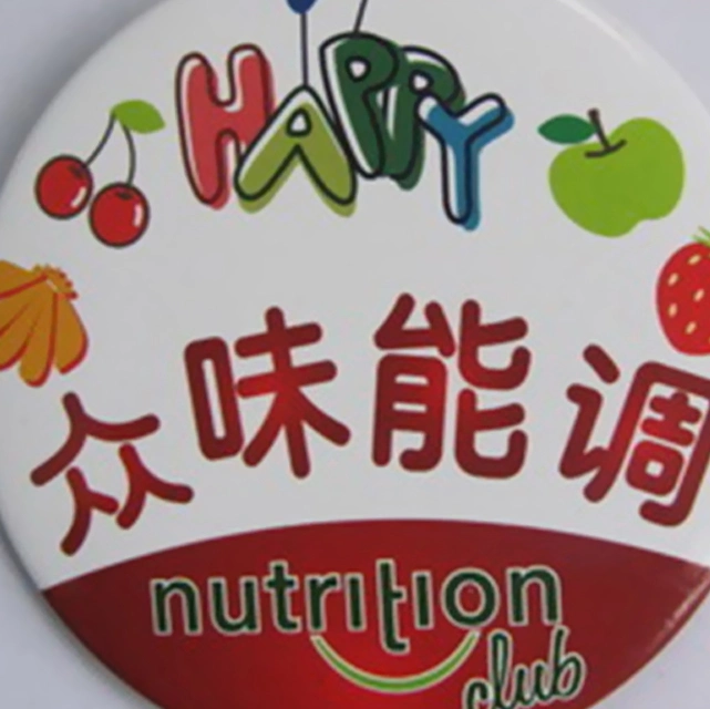 Promotional Advertising Button Badge with Safety Pin (YB-BT-06)