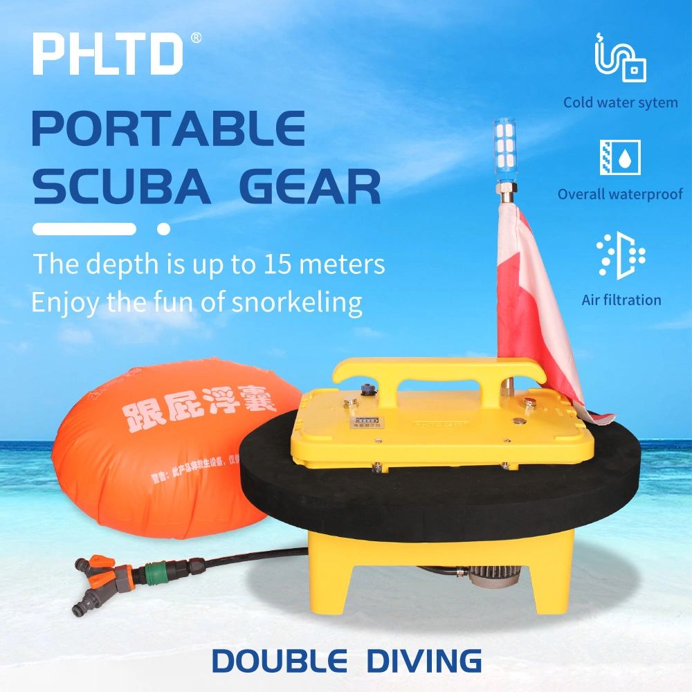 Phltd-Hxj1 Precio al por mayor Buceo en compresor 12m Equipo de respiración bajo el agua