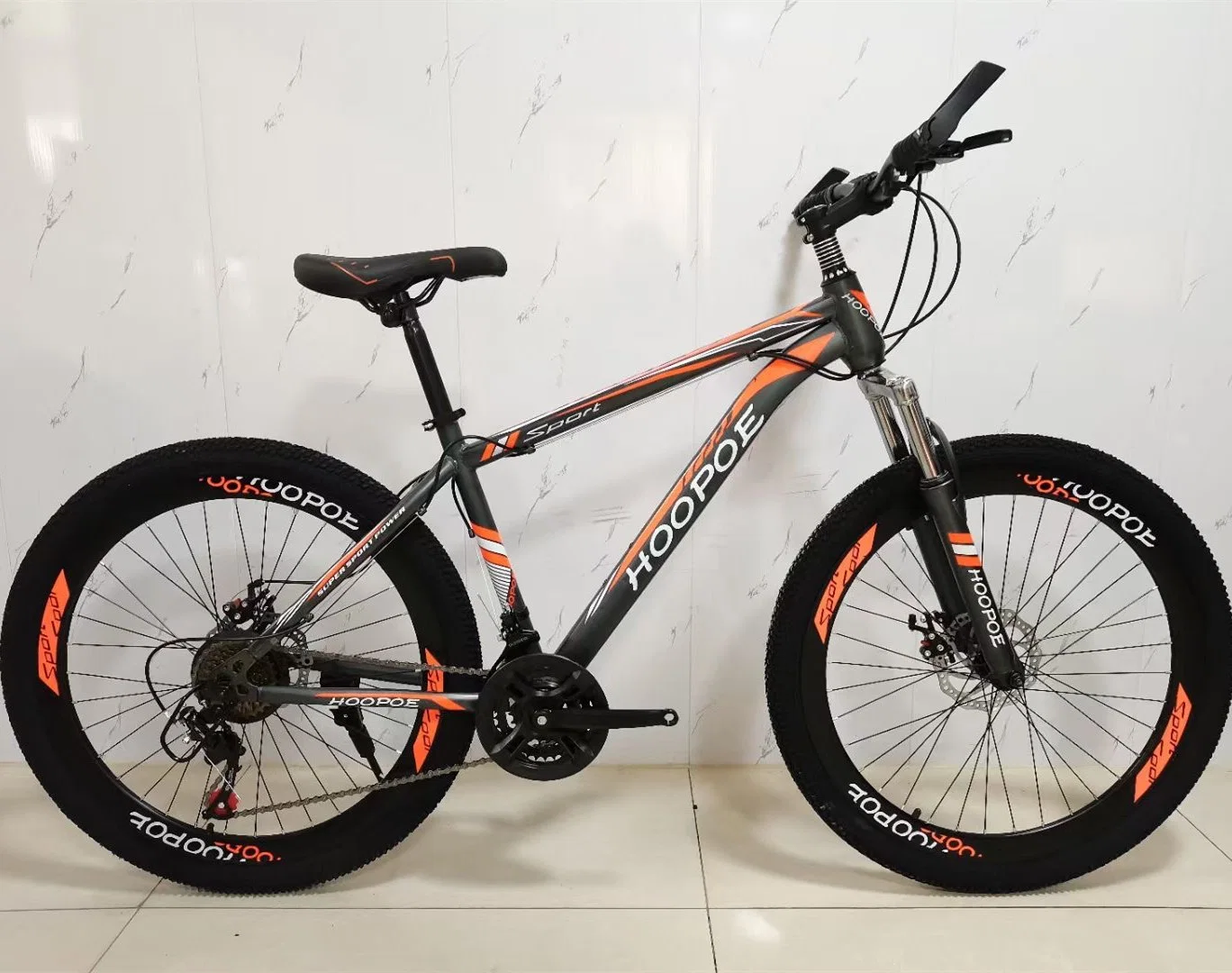 26 Inch Steel Mountain Bicycle with 21 Speed Gear MTB Bicycle From China