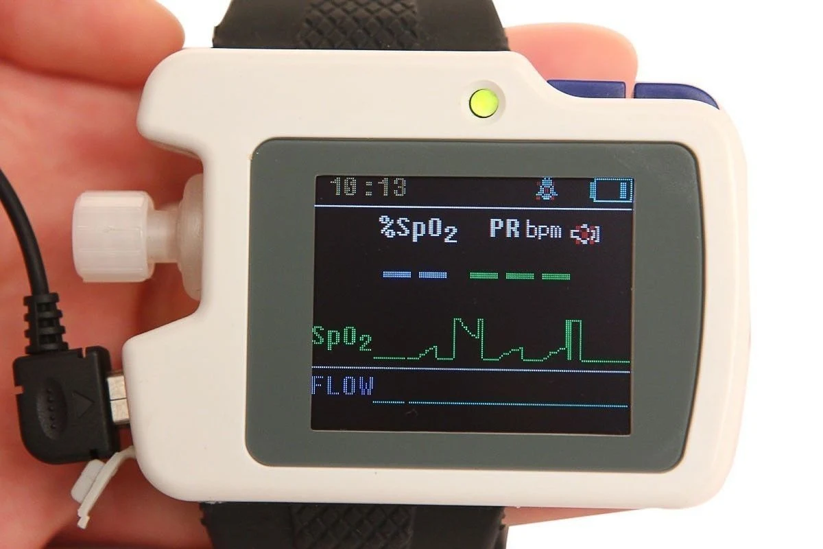 جهاز مراقبة انقطاع التنفس أثناء النوم المعصم MY-C038 Medical Equipment Sleep Apnea Monitor Device