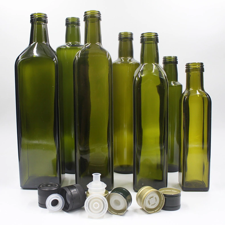 Bulk Wholesale Florence Oil Sweet Oil 31.5PP Marasca Dorica Olive Oil Empty Glass Bottle 500 Ml 750 Ml AG