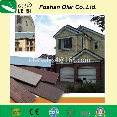 Fiber Cement Board Wood Grain Siding Panel