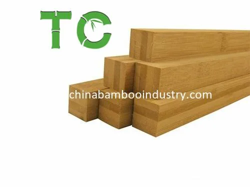 Laminated Bamboo Beam Solid Bamboo Lumber Customized Size for Furniture