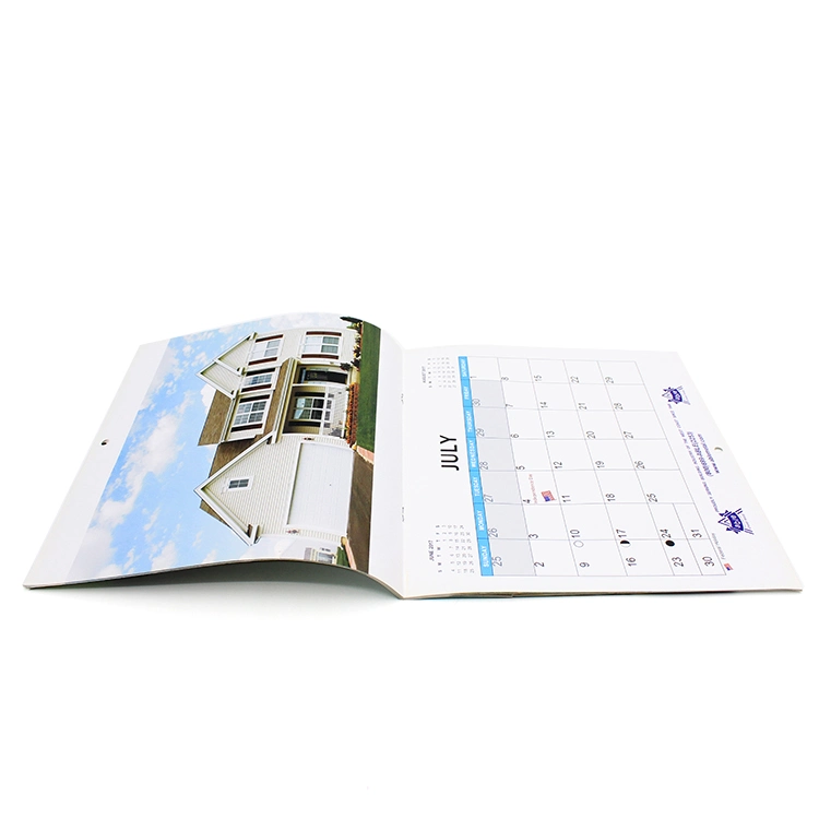 Mayorista/Proveedors Monthly Wall Calendars personalizados CMYK colores completos 12 meses Calendario de Adviento de escritorio 2023 impresión de calendario de pared