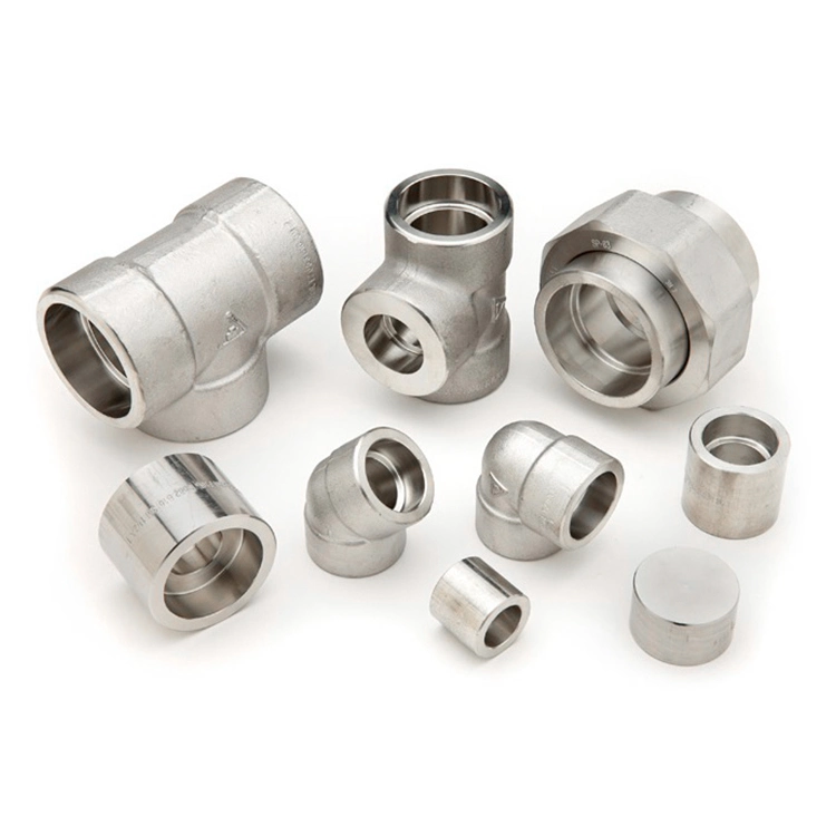 High Pressure Stainless Steel SS316 4-Way Cross Pipe Fitting