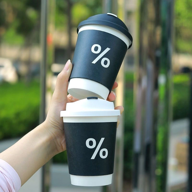 Cheap Price Disposable Hot Drink Coffee Paper Cups with Lids for Hot Beverage