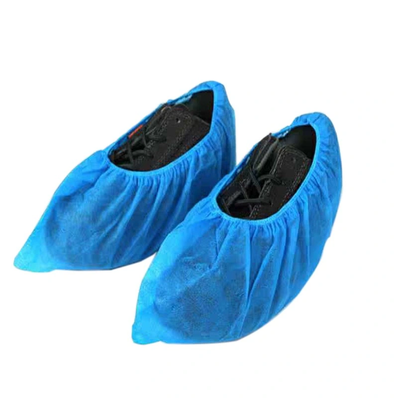 CE/FDA/ISO13485 Wholesale Disposable Antislip Non Woven PP Shoe Cover Overshoes for Hospital/Lab/Clean House/Factory