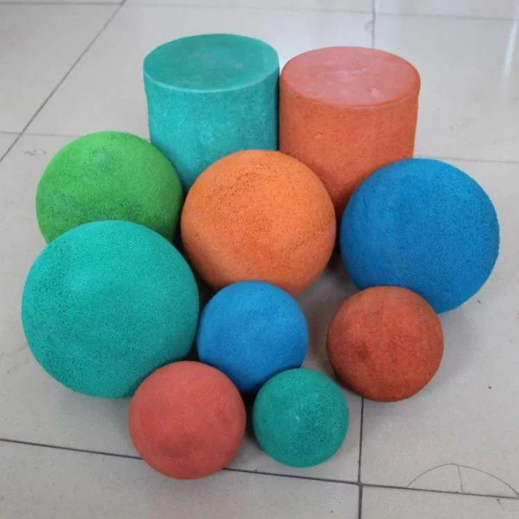 5.5" Sponge Wash out Cleaning Ball Used in Pump Pipe