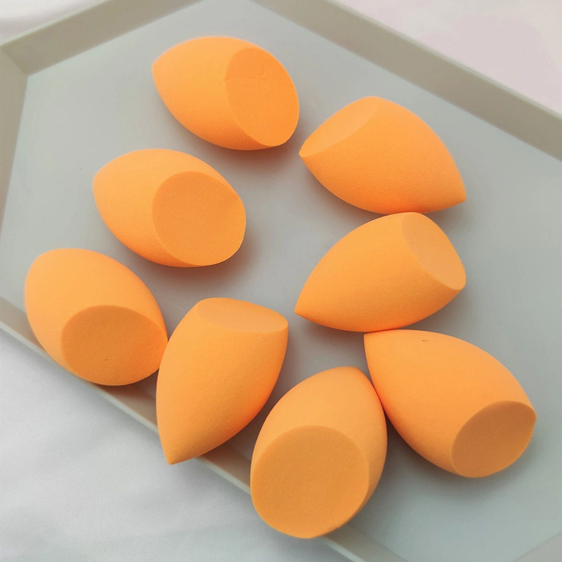 Professional Cosmetics Makeup Sponge Beauty Blender Olive Shape Beauty Sponge Dry and Wet Use Make up Powder Puff