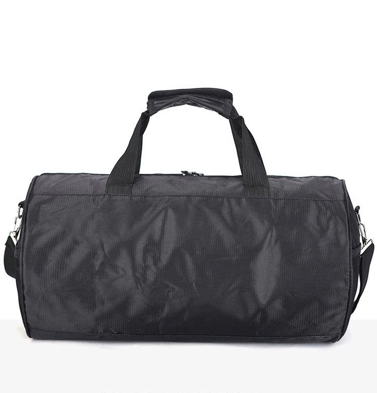 Travel Waterproof Luggage Sports Black Gym Duffle Bag