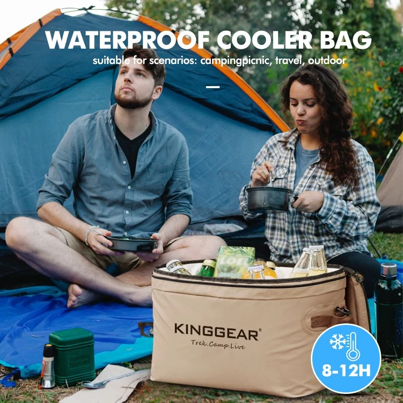 Wholesale Portable Large Soft Waterproof TPU Camping Ice Beach Picnic Fishing Beer Lunch Backpack Insulated Cooler Bags