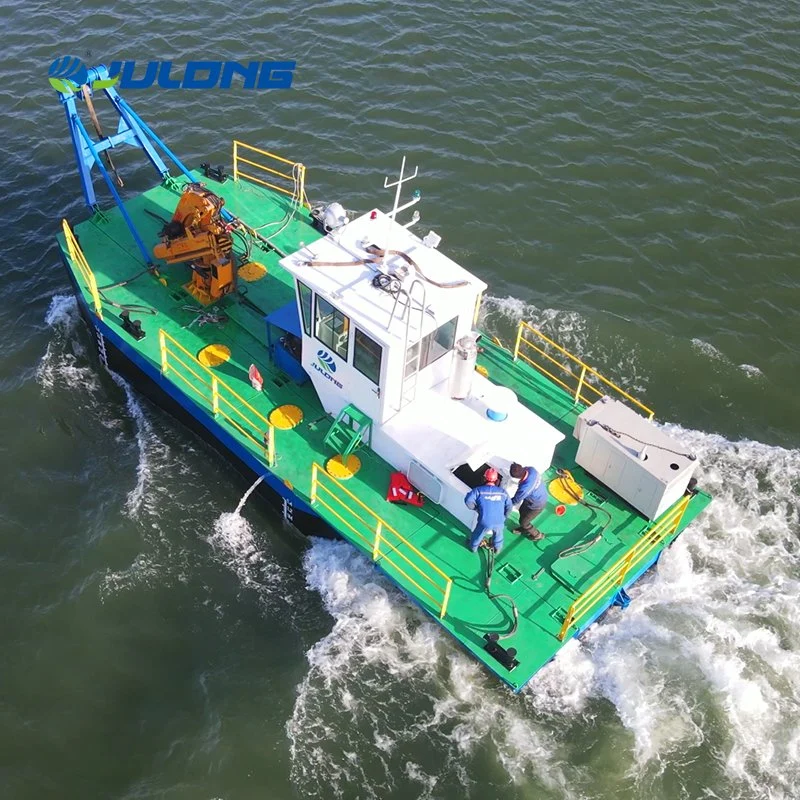 350HP Single Propeller Tug Boat Multicat for Dredger Works Multi-Functional Work Multi Fuction Ship Multipurpose Transport Hydraulic Crane Service Pusher Boat