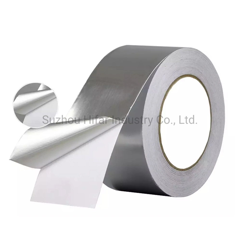 Self Adhesive High Temperature Roofing Acrylic Strong Adhesive Refrigerator Foil Fireproof and Waterproof Aluminum Tape for Fix Pipeline